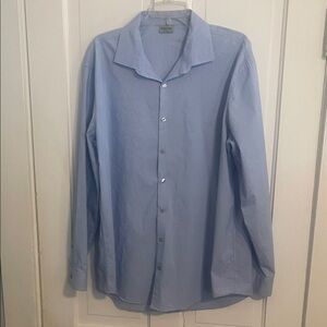 Kenneth Cole Reaction Light Blue Button Down Shirt